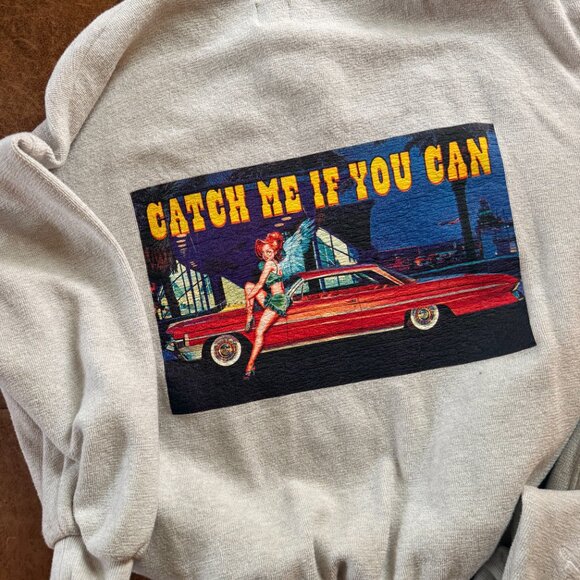 Boys Lie Catch Me If You Can Sweat Set sz Small - Picture 4 of 8